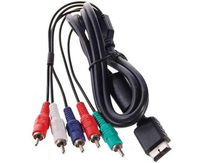 Cable Componentes á PSOne/PS2/PS3