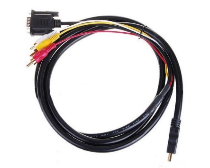 Cable SVGA Audio Video á HDMI