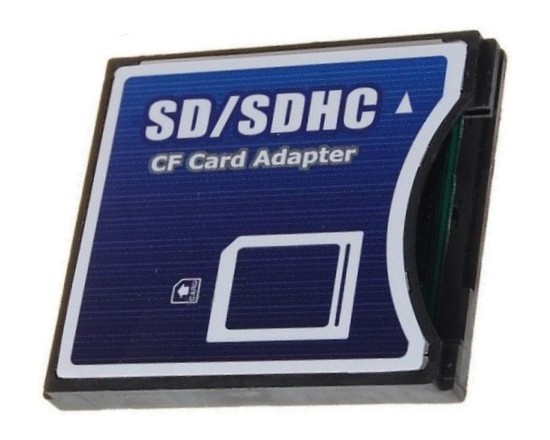 Adaptador Tarjeta SDHC á CF