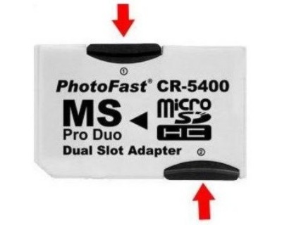 Adaptador Dual Micro SD/Pro Duo