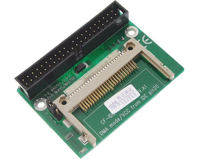 Adaptador Tarjeta CF á IDE de 3,5"