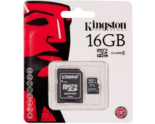 Tarjeta de Memoria Kingston MicroSD 16GB