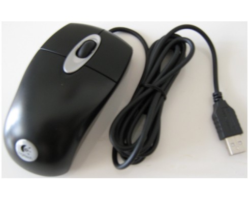 Ratón Optico Logitech USB-PS2