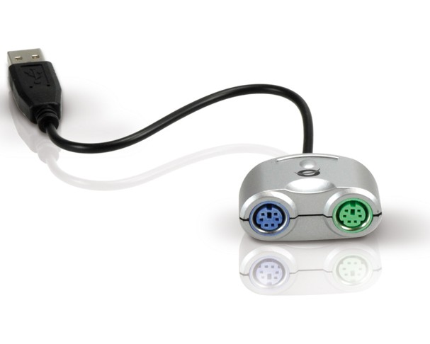 Adaptador USB 2.0 á Teclado PS/2